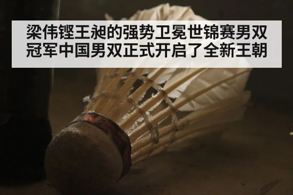 梁伟铿王昶的强势卫冕世锦赛男双冠军中国男双正式开启了全新王朝